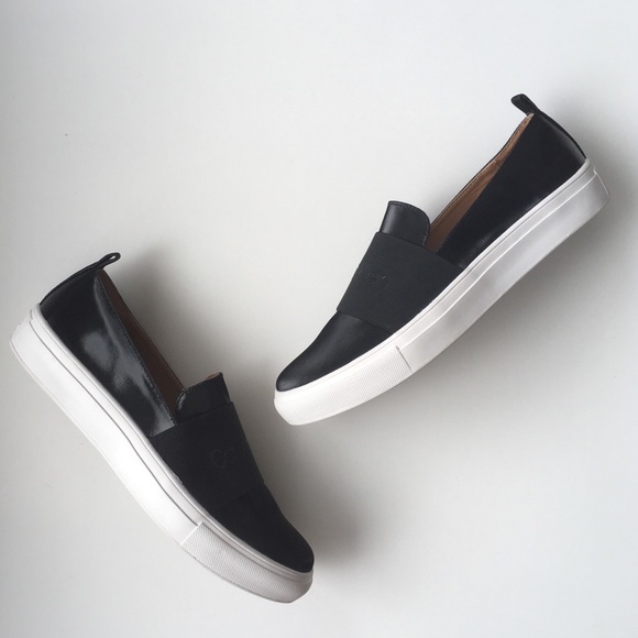 Calvin Klein Shoes - NEW Calvin Klein “Rebecca” Black & White Sneakers